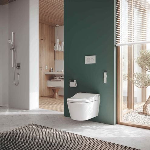 CONCEPT 300 WASHLET závesné WC s bidetovým sedadlom, Rimless, okrúhle 542EY-CON-WC-R+801CG Obrázek - fotka
