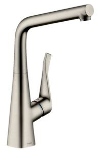 HANSGROHE METRIS M71 drezová batéria, nerez