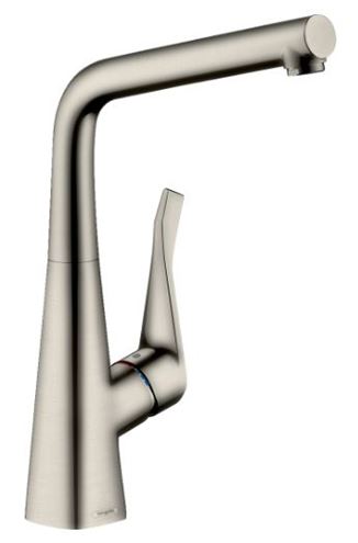 HANSGROHE METRIS M71 drezová batéria, nerez 14822800 Obrázek - Hlavní obrázek