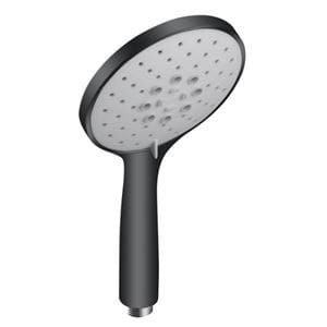 KEUCO EDITION 400 ručná sprcha pr. 131 mm, 3 prúdy, ECO AIR, čierny chróm brúsený