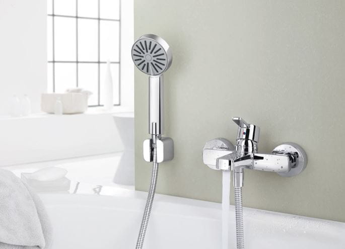 KLUDI A-QA B ručná sprcha pr. 97 mm, ECO, chróm 6560005-00 Obrázek - fotka