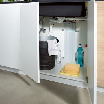 HANSGROHE METRIS M71 drezová batéria, s vyťahovacou sprškou, sBox, chróm 73801000 Obrázek - fotka