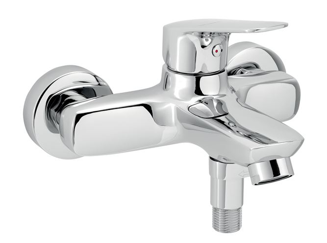 NOVASERVIS TITANIA PURE vaňová nástenná batéria, s prepínačom, chróm 90320/1,0 Obrázek - Hlavní obrázek