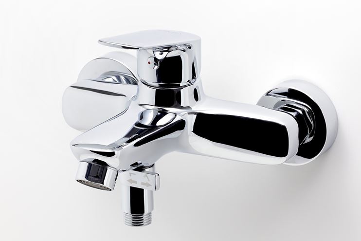 NOVASERVIS TITANIA PURE vaňová nástenná batéria, s prepínačom, chróm 90320/1,0 Obrázek - fotka