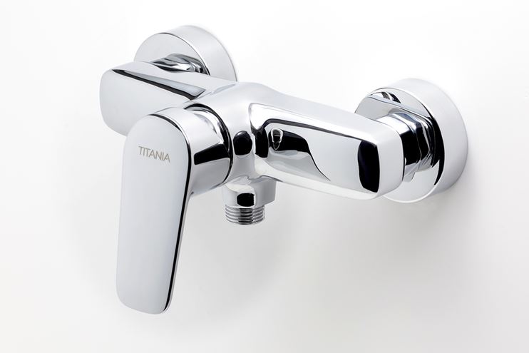 NOVASERVIS TITANIA PURE sprchová nástenná batéria, chróm 90361/1,0 Obrázek - fotka