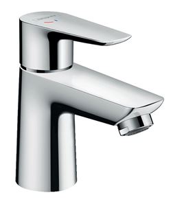 HANSGROHE TALIS E umývadlová stojanková batéria, s odtokovou súpravou, CoolStart, EcoSmart, chróm