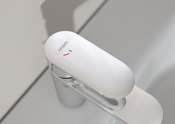 HANSGROHE VERNIS BLEND umývadlová stojanková batéria, s odtokovou súpravou, CoolStart, EcoSmart, chróm 71584000 Obrázek - fotka