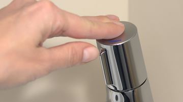 HANSGROHE TALIS SELECT S umývadlová stojanková batéria, s odtokovou súpravou, EcoSmart, chróm 72040000 Obrázek - fotka