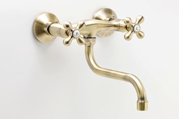 NOVASERVIS FERRO ANTICA drezová nástenná batéria, bronz BAI5BR Obrázek - fotka