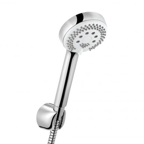 KLUDI LOGO 3S sprchová súprava 3-dielna, ručná sprcha pr. 96 mm, 3 prúdy, hadica, držiak, chróm 6803005-00 Obrázek - Hlavní obrázek