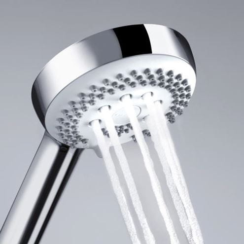 KLUDI LOGO 3S ručná sprcha pr. 96 mm, 3 prúdy, chróm 6830005-00 Obrázek - fotka