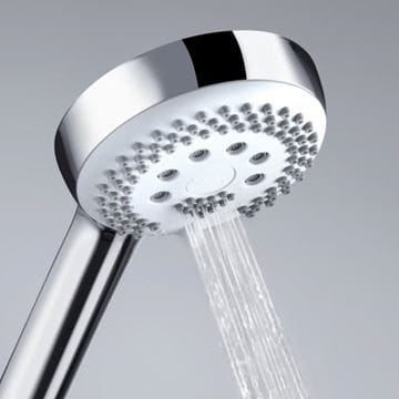 KLUDI LOGO 3S ručná sprcha pr. 96 mm, 3 prúdy, chróm 6830005-00 Obrázek - fotka