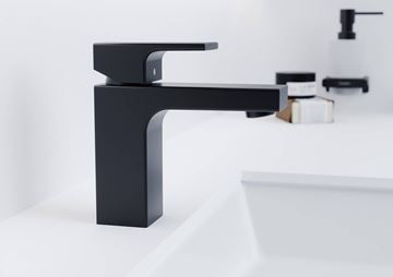 HANSGROHE VERNIS SHAPE umývadlová stojanková batéria, EcoSmart, matná čierna 71569670 Obrázek - fotka