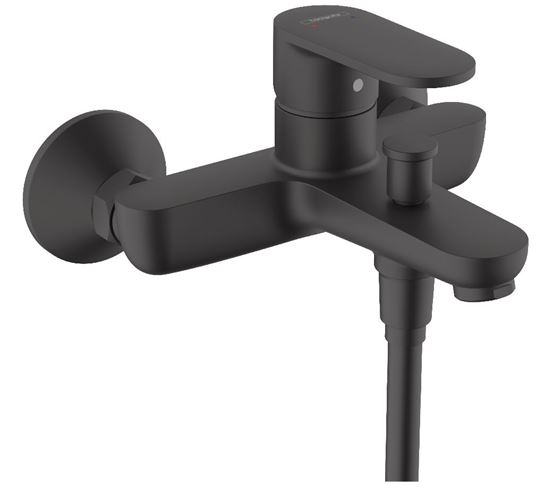 HANSGROHE VERNIS BLEND vaňová nástenná batéria, s prepínačom, matná čierna 71440670 Obrázek - Hlavní obrázek