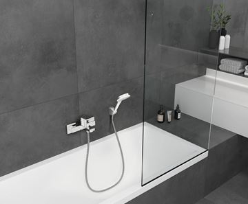 HANSGROHE VERNIS SHAPE vaňová nástenná batéria, s prepínačom, chróm 71450000 Obrázek - fotka