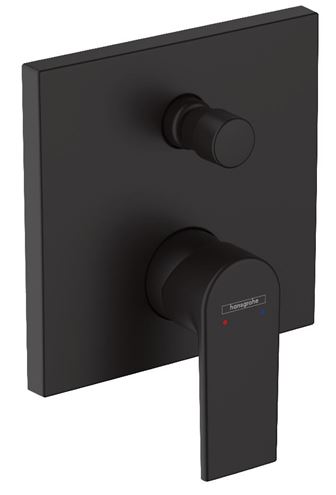HANSGROHE VERNIS SHAPE vaňová podomietková batéria, s prepínačom, matná čierna 71468670 Obrázek - Hlavní obrázek