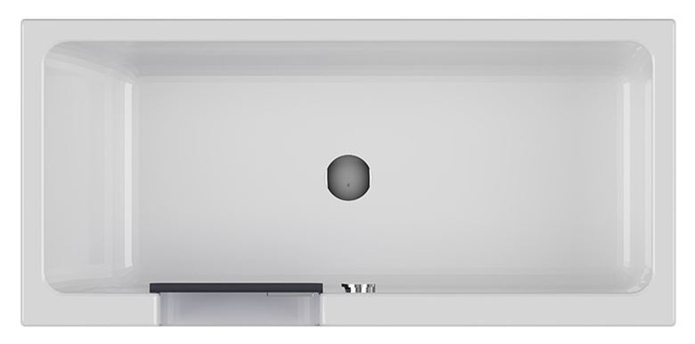 GKI DUOSETLF vaňa 170x80 cm, s dvierkami, so zástenou a sedadlom, s panelom na obloženie a rámom, akrylát DUOSETLF Obrázek - fotka