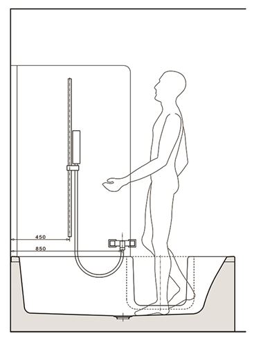 GKI DUOSETRF vaňa 170x80 cm, s dvierkami, so zástenou a sedadlom, s panelom na obloženie a rámom, akrylát DUOSETRF Obrázek - fotka