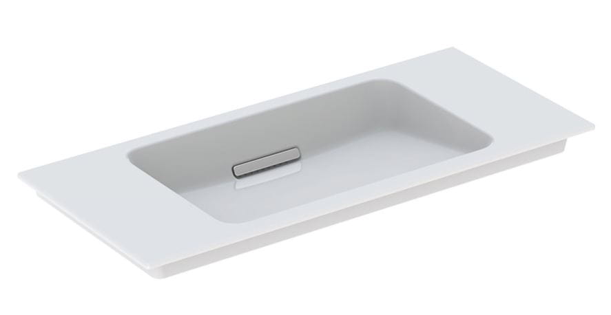 GEBERIT ONE umývadlo 90 cm, skrytý prepad, KeraTect