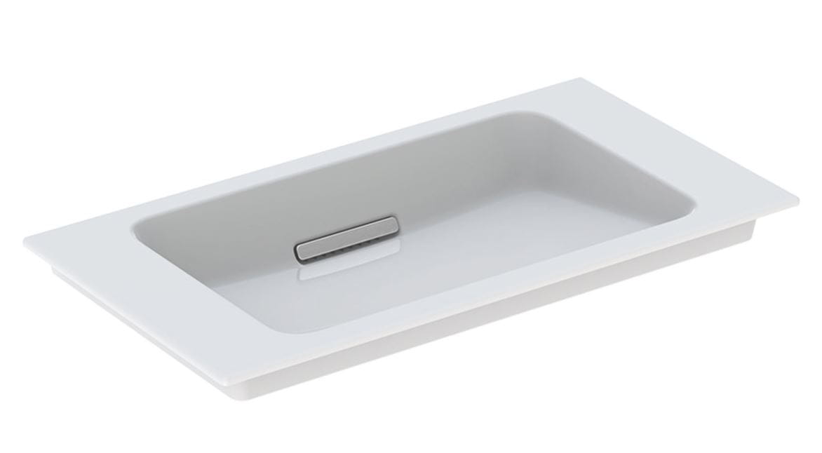 GEBERIT ONE umývadlo 75 cm, skrytý prepad, KeraTect