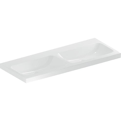 GEBERIT ICON LIGHT dvojumývadlo 120 cm, bez prepadu, KeraTect 501.838.00.8 Obrázek - Hlavní obrázek