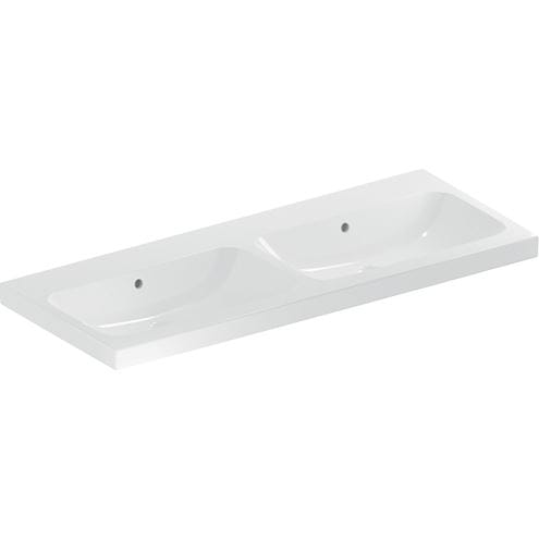 GEBERIT ICON LIGHT dvojumývadlo 120 cm, s prepadom, KeraTect 501.838.00.4 Obrázek - Hlavní obrázek