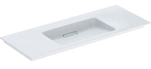 GEBERIT ONE umývadlo 120 cm, skrytý prepad, KeraTect