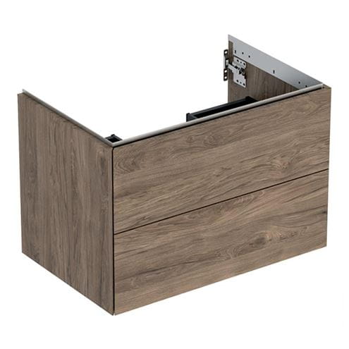 GEBERIT ONE skrinka pod umývadlo 74x47x50, cm, 2 zásuvky, Push-open, orech hickory 505.262.00.6 Obrázek - Hlavní obrázek