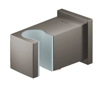 GROHE EUPHORIA CUBE držiak s pripojením na vodu, brúsený Hard Graphite 26370AL0 Obrázek - fotka