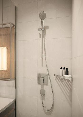 HANSGROHE ADDSTORIS rohová polica, nástenná, chróm 41741000 Obrázek - fotka