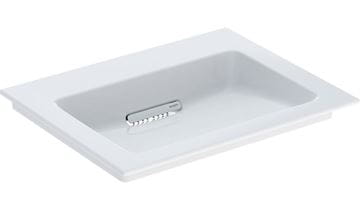 GEBERIT ONE umývadlo 60 cm, skrytý prepad, KeraTect