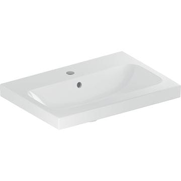 GEBERIT ICON LIGHT umývadlo 60 cm, s otvorom pre batériu a prepadom, KeraTect