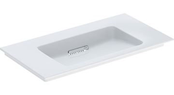 GEBERIT ONE umývadlo 90 cm, skrytý prepad, KeraTect