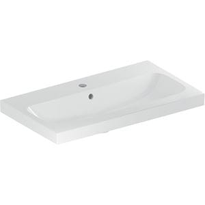 GEBERIT ICON LIGHT umývadlo 75 cm, s otvorom pre batériu a prepadom