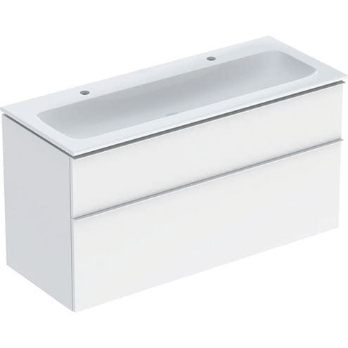 GEBERIT ICON skrinka s umývadlom 120x48x63 cm, 2 zásuvky, matná biela 502.338.01.3 Obrázek - Hlavní obrázek