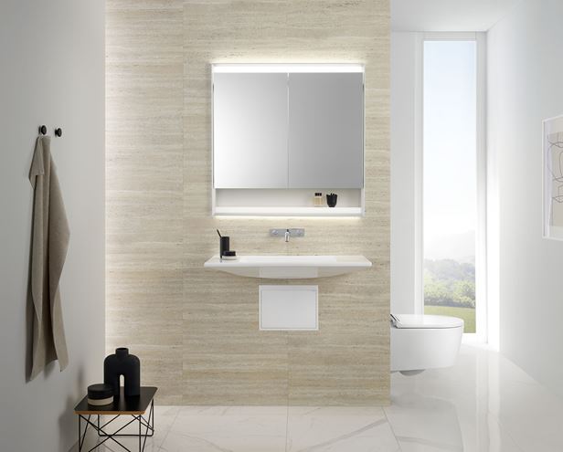 GEBERIT ONE umývadlo 90 cm, skrytý prepad, KeraTect 500.390.01.3 Obrázek - fotka