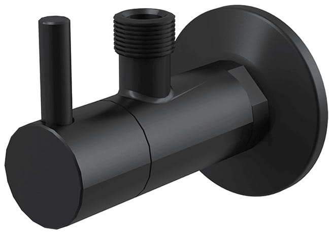 ALCA rohový ventil 1/2"x3/8", s filtrom, matná čierna ARV001-BLACK Obrázek - Hlavní obrázek