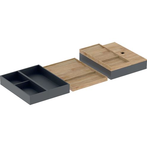 GEBERIT sada priehradok pre hornú zásuvku 900mm, bambus 502.351.00.1 Obrázek - Hlavní obrázek