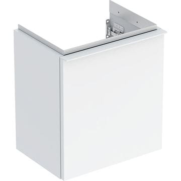 GEBERIT ICON skrinka pod umývadlo 37x27, 9x41, 5 cm, 1 dvierka, pánty vľavo, lesklá biela