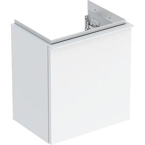 GEBERIT ICON skrinka pod umývadlo 37x27, 9x41, 5 cm, 1 dvierka, pánty vľavo, lesklá biela