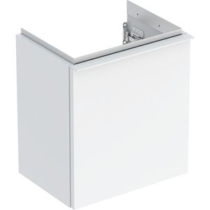 GEBERIT ICON skrinka pod umývadlo 37,0x27,9x41,5 cm, 1 dvierka, pánty vpravo, lesklá biela