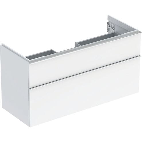 GEBERIT ICON skrinka pod umývadlo 118,4x47,6x61,5 cm, 2 zásuvky, lesklá biela 502.306.01.2 Obrázek - Hlavní obrázek