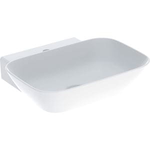 GEBERIT ONE umývadlo na dosku 50 cm, s otvorom pre batériu, bez prepadu, KeraTect