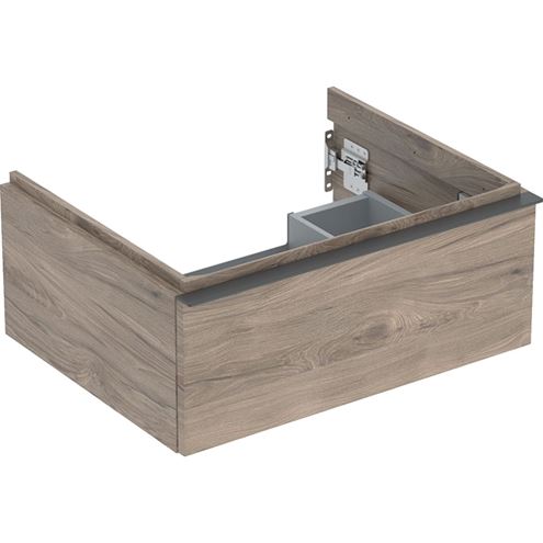 GEBERIT ICON skrinka pod umývadlo 59,2x47,6x24,7 cm, 1 zásuvka, orech hickory 502.310.JR.1 Obrázek - Hlavní obrázek