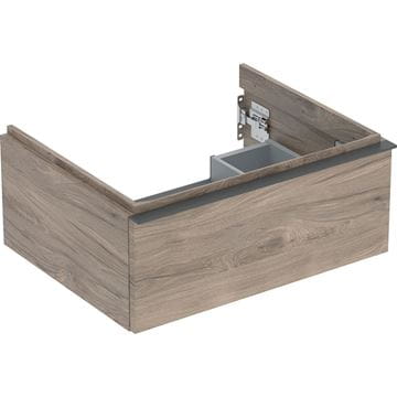 GEBERIT ICON skrinka pod umývadlo 59,2x47,6x24,7 cm, 1 zásuvka, orech hickory