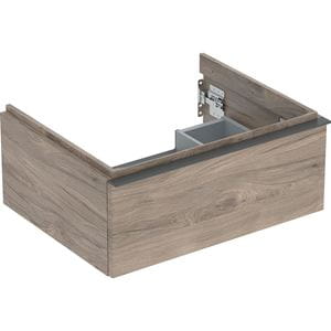 GEBERIT ICON skrinka pod umývadlo 59,2x47,6x24,7 cm, 1 zásuvka, orech hickory