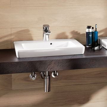 VILLEROY & BOCH SUBWAY 2.0 umývadlo 50 cm, s otvorom pre batériu a prepadom, CeramicPlus, brúsené 73155GR1 Obrázek - fotka