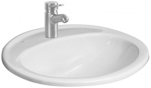JIKA IBON umývadlo 52 cm, s otvorom pre batériu a prepadom H8130100001041 Obrázek - Hlavní obrázek