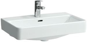 LAUFEN PRO S umývadlo 60 cm, s otvorom pre batériu a prepadom, LCC