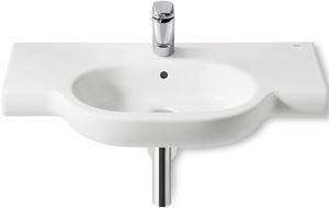 ROCA MERIDIAN umývadlo 85 cm, s otvorom pre batériu a prepadom